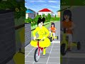 Bayi Mayo jatuh dari sepeda roda tiga #shortviral #sakuraschoolsimulator