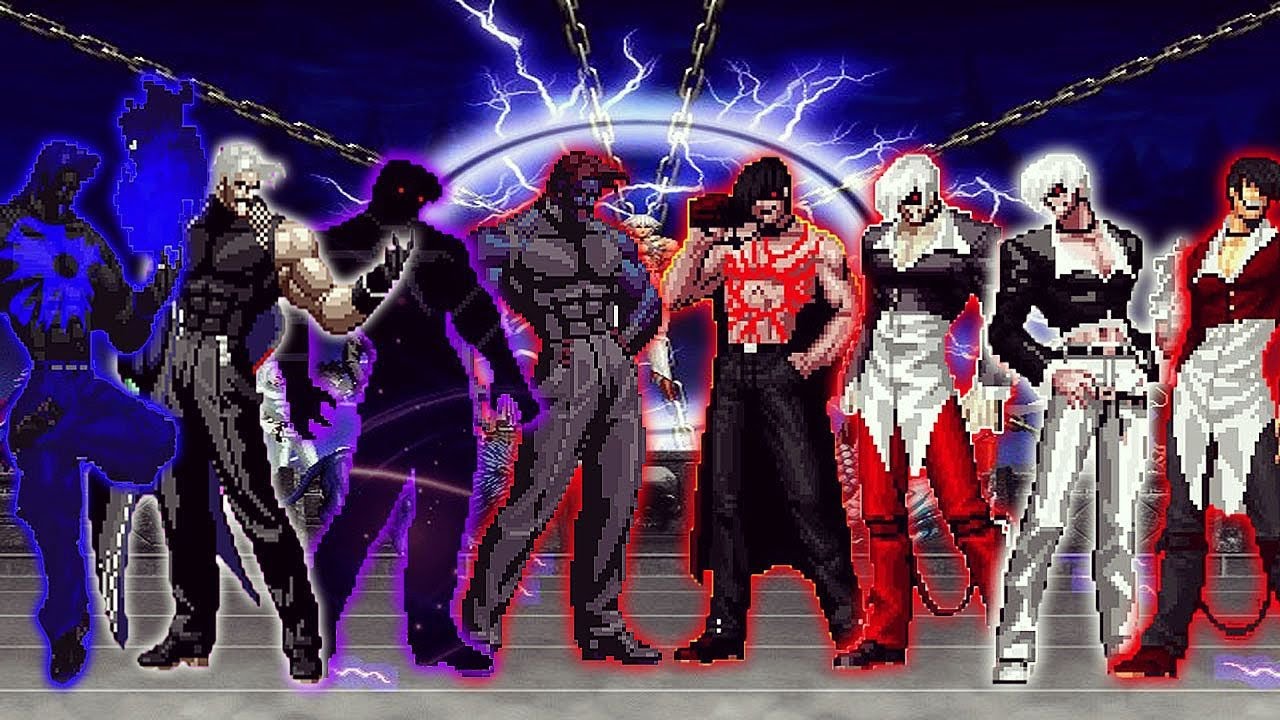 [Mugen KOF] Iori Yagami Team Vs New Final Rugal Team - YouTube