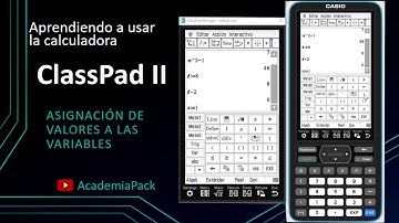 📊ClassPad 2 Tutorial 06 - How to Use Variables🎲