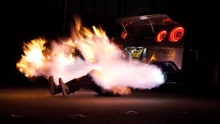 GTRRARI ROASTING my Videographer! Insane Flamethrower Liberty Walk GTR!! [4K]