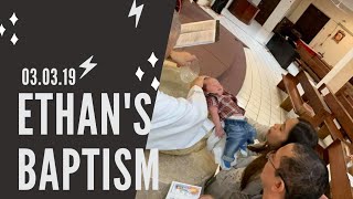Ethan's Baptism | 3 Weeks Old | Ethan Everyday
