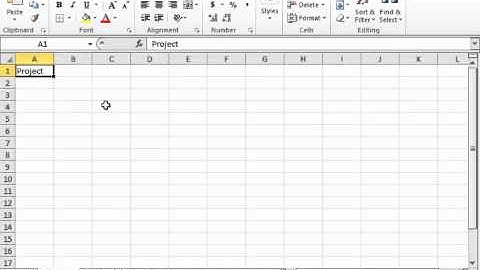 Excel 2010 Tutorial Selecting Cells Microsoft Training Lesson 2.8