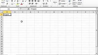 Excel 2010 Tutorial Selecting Cells Microsoft Training Lesson 2.8