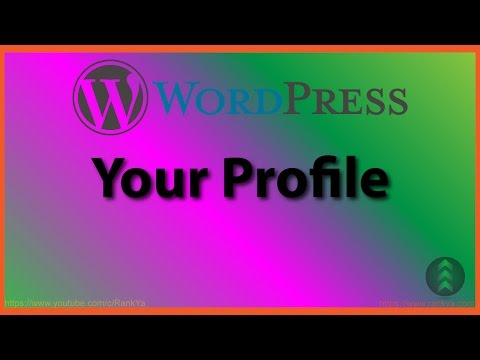 WordPress Users - Your Profile