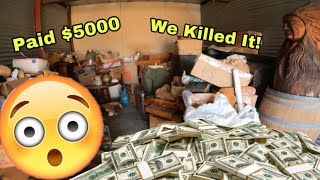 We Killed It In This $5,000 Abandoned Storage Unit