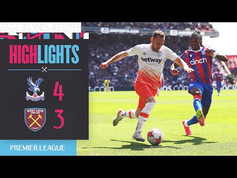 Crystal Palace West Ham Goals And Highlights