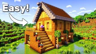 Minecraft: How to Build a Starter House | Tutorial🏠