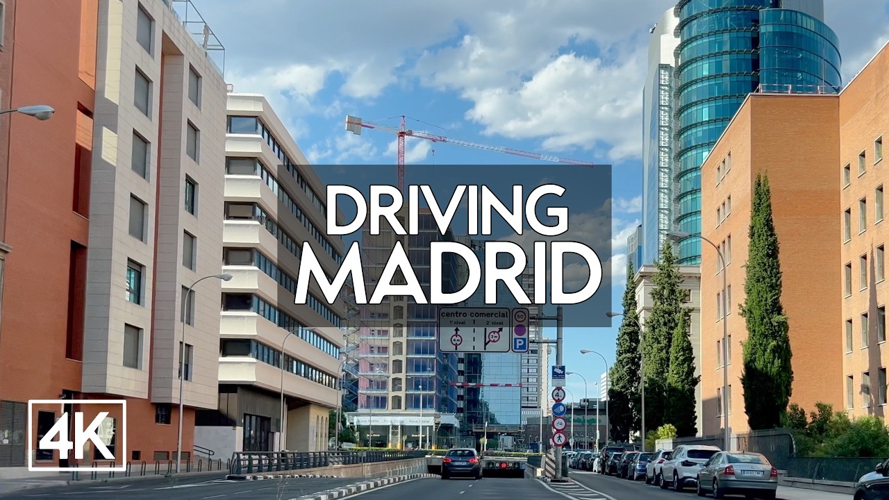 [4K] Driving Madrid | Chamberí - Tetuán - Chamartín - Salamanca - Retiro | POV 4K HDR