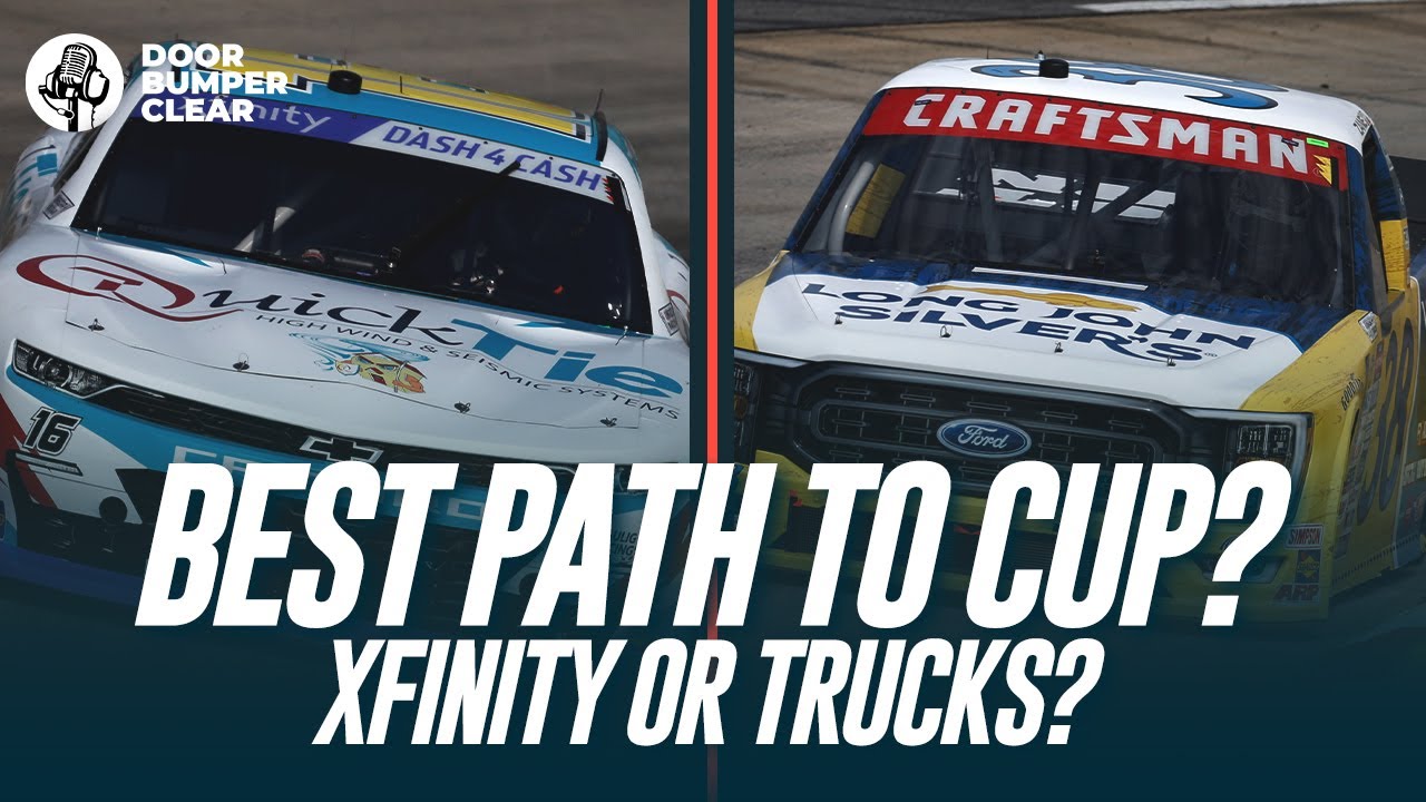 Which NASCAR series best prepares you for Cup? Door Bumper Clear