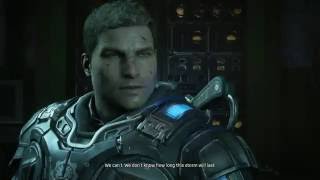 Gears Of War 4 - Act Lv 4-5 Storm Warning 2 Scion Elite Combat Windflare Gameplay Sequence Xbox One