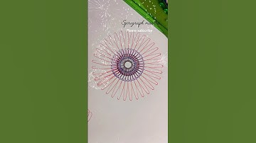 Etch A Sketch: Spirograph Art #howtodraw