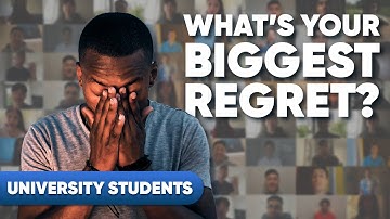 100 University Students Share Their Biggest Regret | UBC
