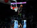 Zion Williamson TOUGH dunk🔥 #pelicans #shorts