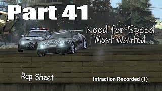 NFS Most Wanted Walkthrough 100% Part41 - Rap Sheet "Infractions Recorded" (1) screenshot 3