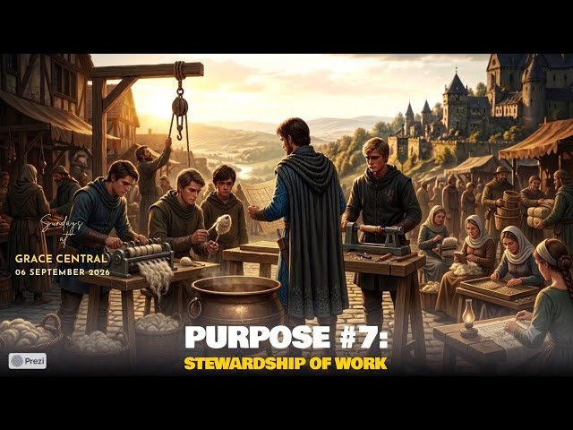 PURPOSE # 7: STEWARDSHIP OF WORK (HINDI) | 06 SEPTEMBER 2026 | GRACE CENTRAL