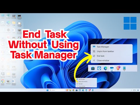 How to End a Task without using Task Manager on Windows 11