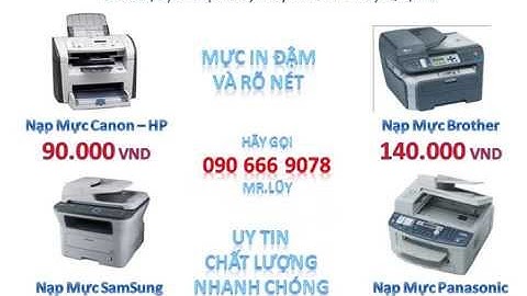 Nạp Mực Máy In Tận Nơi Đường Nguyễn Thị Thập, Q7