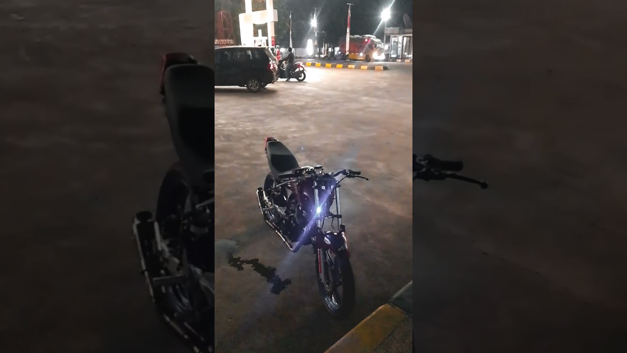 modifikasi Megapro monoshock 