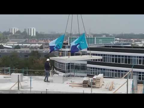 Hoogste punt Holland Park blok 16 en 17
