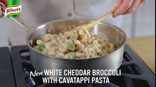 Selects White Cheddar Broccoli with Cavatappi Pasta | Knorr® What’s for Dinner Knorr Selects