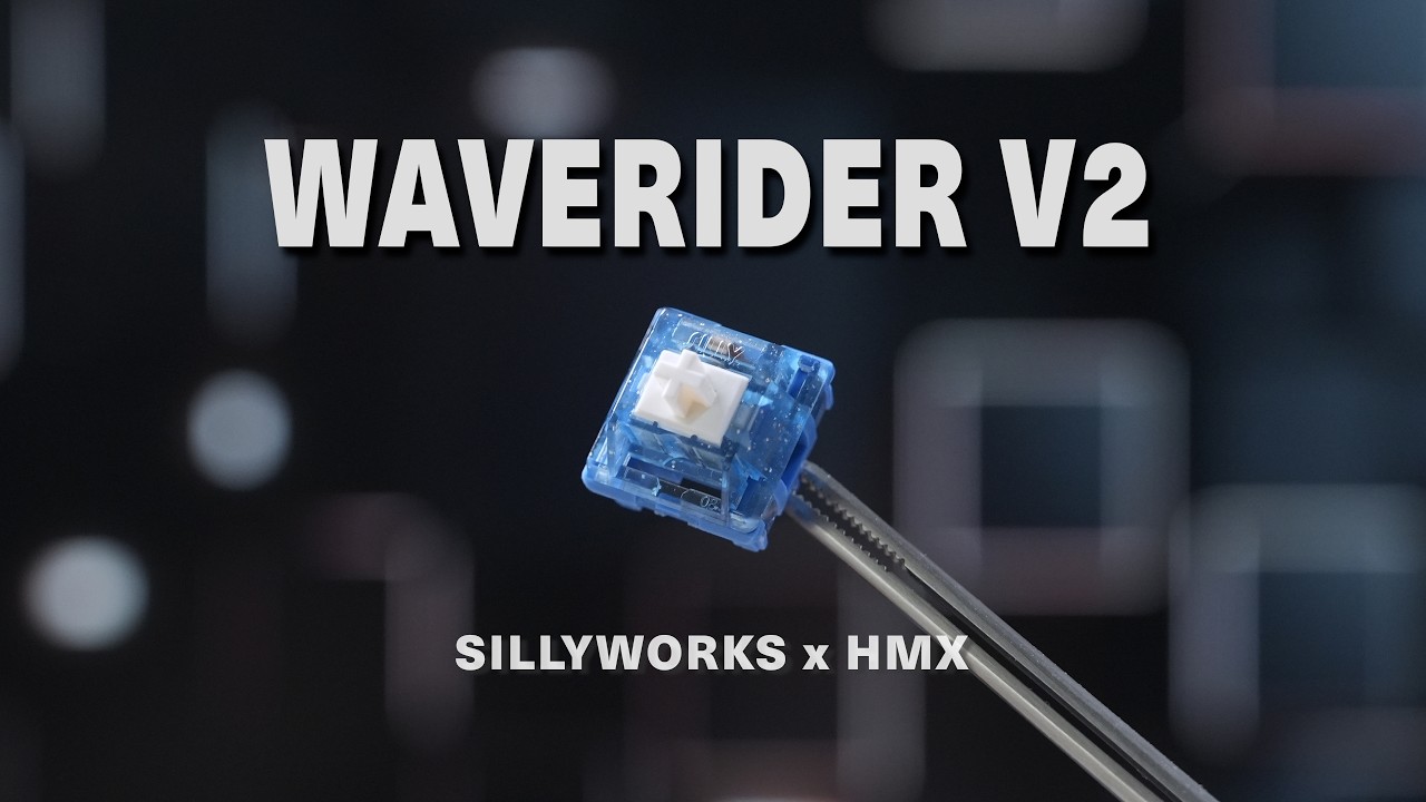 Sillyworks X HMX Waverider V2 Tactile Switch FACTORY LUBED (10PCS
