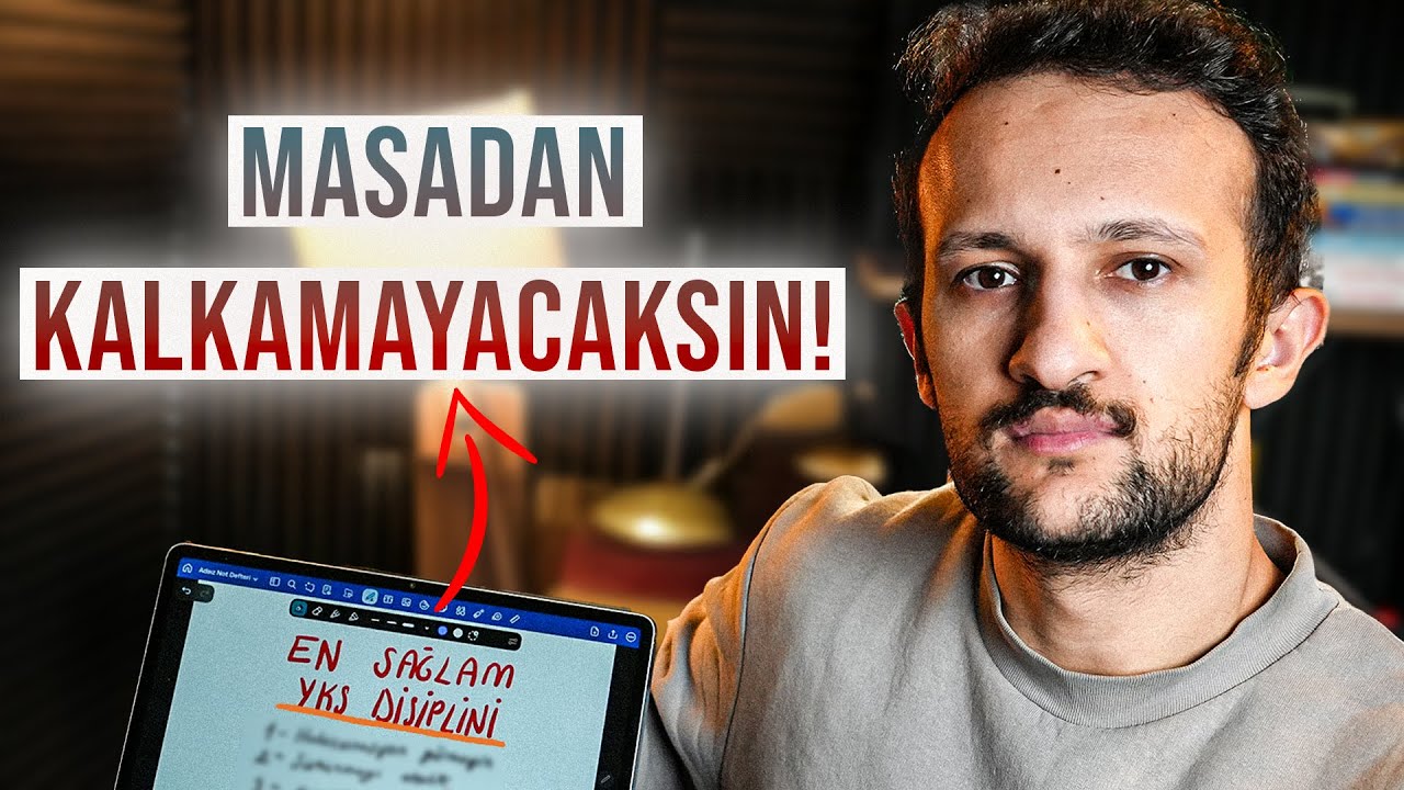 Sıkıldığım Halde Nasıl SAATLERCE DERS ÇALIŞABİLİYORUM? | 5 Adımda #yks #yks2026