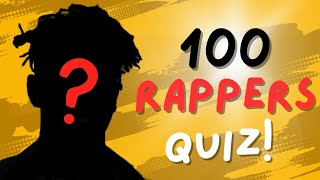 Name 100 RAPPERS Quiz • Guess the Rapper by Picture • How Many Rappers Do You Know? • Hip Hop Trivia
