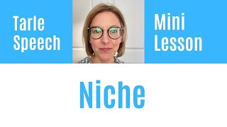 How to Pronounce NICHE - #SHORTS Quick English Pronunciation Mini Lesson Profile
