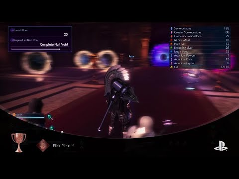 STRANGER OF PARADISE FINAL FANTASY ORIGIN - Elixir please trophy guide