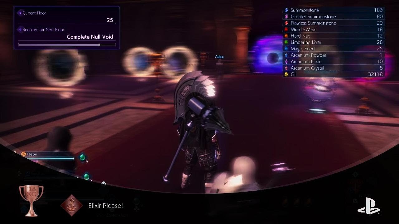 STRANGER OF PARADISE FINAL FANTASY ORIGIN - Elixir please trophy guide ...