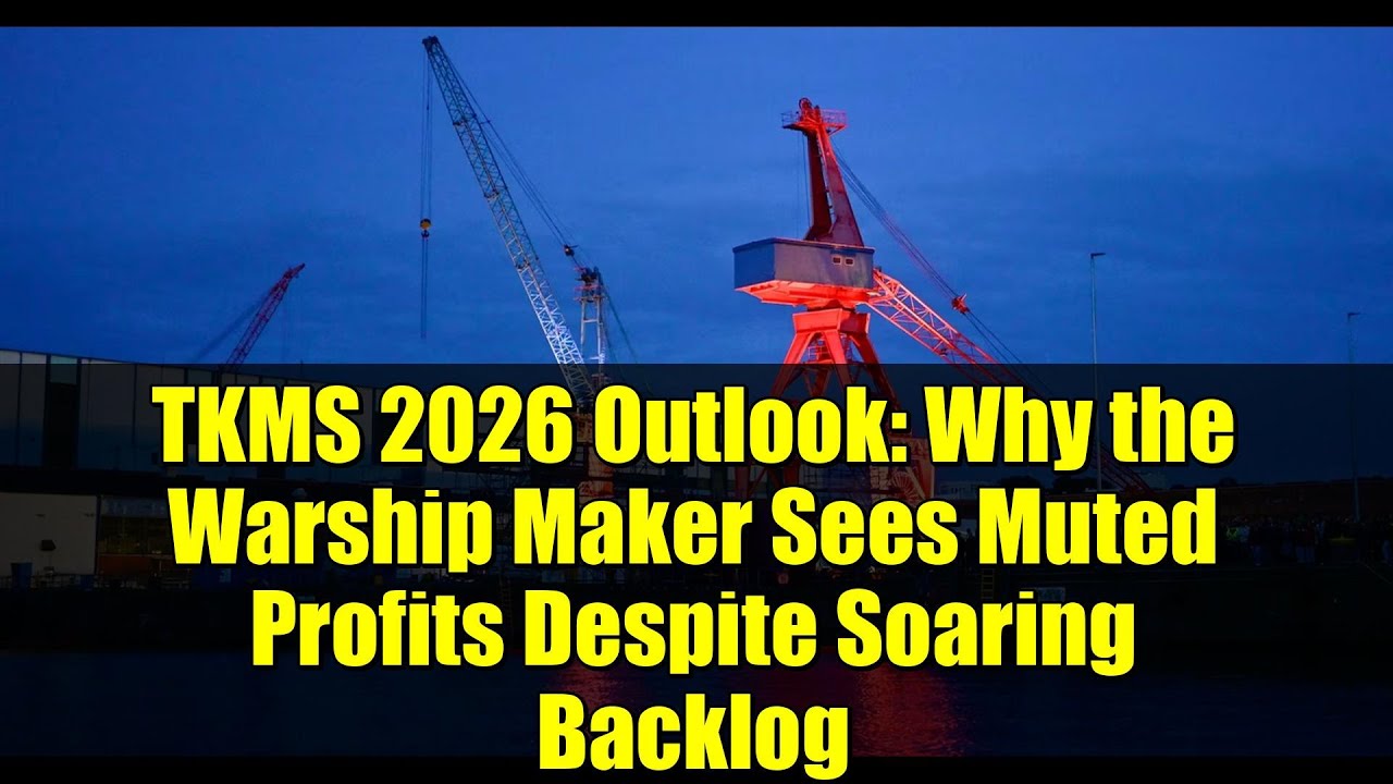 TKMS 2026 Outlook: Why the Warship Maker Sees Muted Profits Despite Soaring Backlog