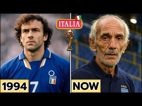 Italy World Cup 1994 Squad Then And Now 