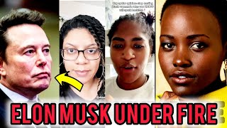 Americans SLAMS Elon Musk for Using Racist Remarks Against Odyssey Black Actor || Respect Lupita 