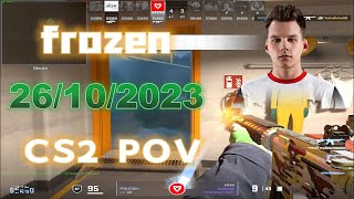 【frozen】FACEIT CS2 Highlights 26/10/2023【CS2 POV】