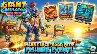 (SUMMER EVENT)Fishing in Giant Simulator Reborn (Roblox) screenshot 5