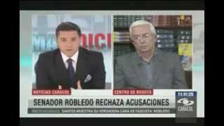 Entrevista a Jorge Robledo sobre la falaz acusación de Santos Entrevista a Jorge Robledo sobre la falaz acusación de Santos