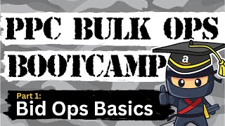 Bid Optimization Process Overview - Amazon PPC Bulk Ops Bootcamp Part 1
