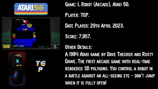 I, Robot (Arcade) - Atari 50 - PC / Steam - 7,957 points.