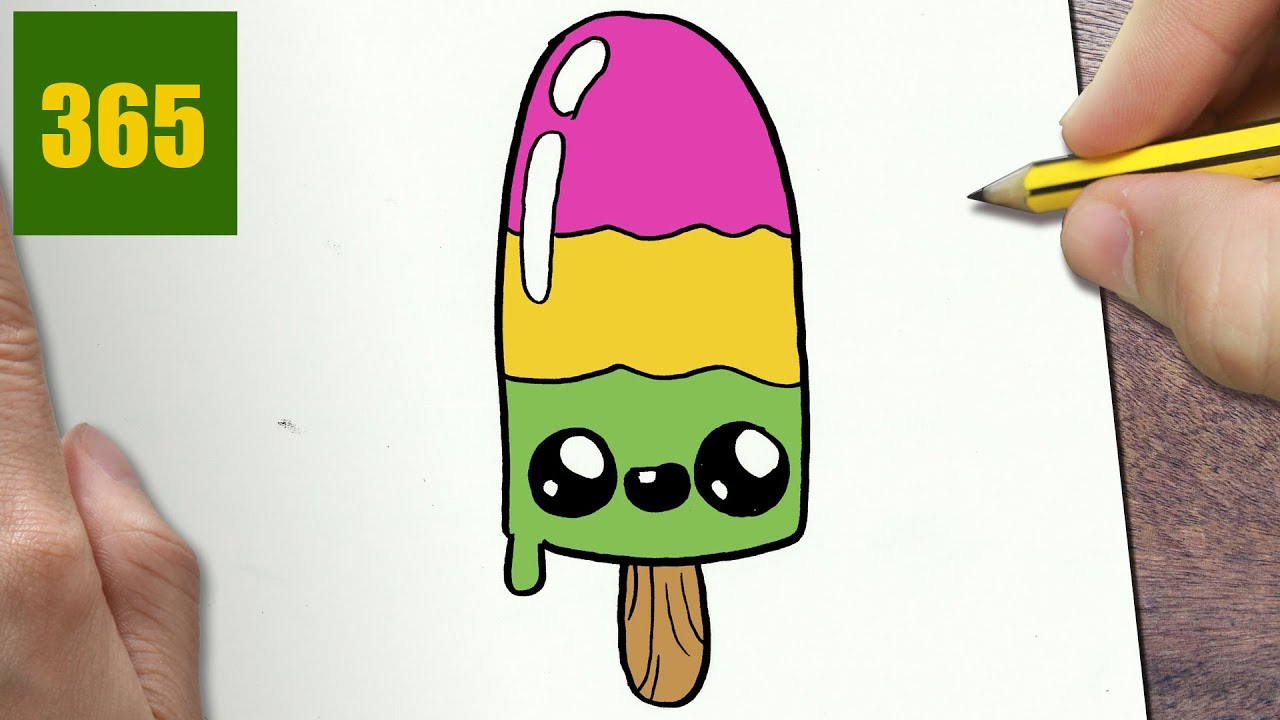 Hur Man Ritar Glass Kawaii Steg For Steg Kawaii Ritningar Latt Youtube