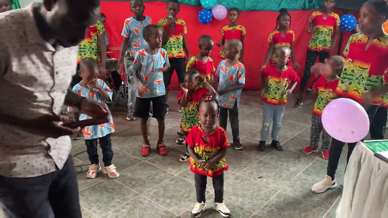 Indeed we are the chosen of the living God # sunday school children's choir at word of truth church 