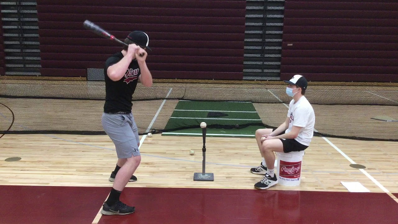 Trojan Baseball Tee Work Drills YouTube
