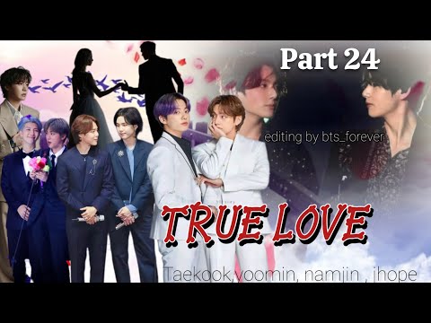 True love ❤️part 24 😭 taekook Hindi dubbed ff #taekook #bts@bts_forever7o1