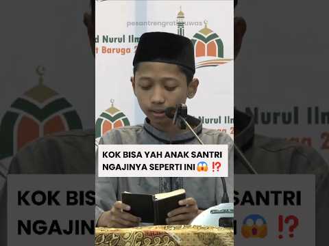 Suara Ngajinya Bikin Teduh Hati Pendengarnya