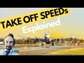 V1 VR V2 - [Take off speeds explained and Boeing 737 Simulator practical example]