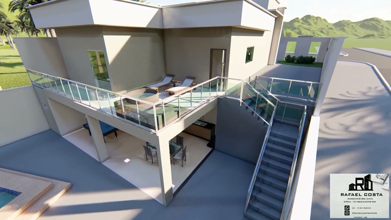 PROJETO CASA MODERNA | MODERN HOUSE PROJECT