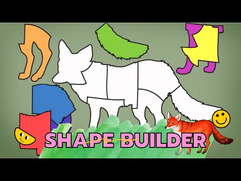 SHAPE BUILDER PUZZLE GAME | PRESCHOOL LEARNING | DOWNLOAD LINK