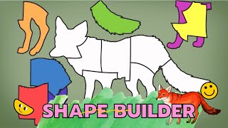SHAPE BUILDER PUZZLE GAME | PRESCHOOL LEARNING | DOWNLOAD LINK screenshot 5