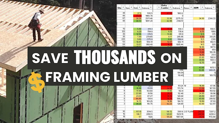 How to Save Money Buying Framing Lumber