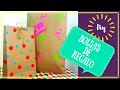 ¿CÓMO HACER BOLSAS DE REGALO? |  HAZ TU PROPIO PAPEL DE REGALO