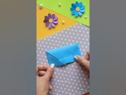 Конверт своими руками #diy - YouTube